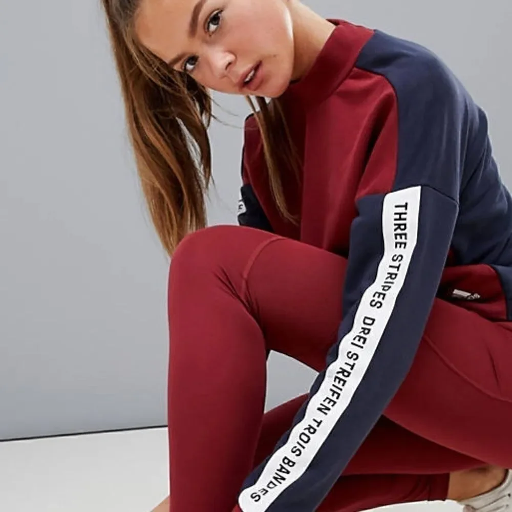 NWT Adidas Crop Top Sweatshirt